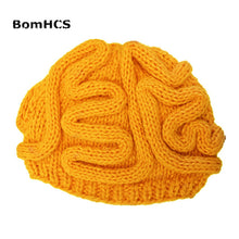 Load image into Gallery viewer, BomHCS Funny Cool Winter Personality Horrible Brain Wool Hat Warm Handmade Men&#39;s Women&#39;s Beanie Caps Gifts