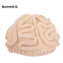 Load image into Gallery viewer, BomHCS Funny Cool Winter Personality Horrible Brain Wool Hat Warm Handmade Men&#39;s Women&#39;s Beanie Caps Gifts