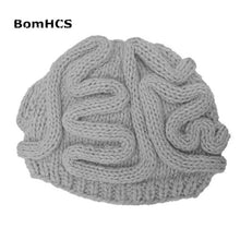 Load image into Gallery viewer, BomHCS Funny Cool Winter Personality Horrible Brain Wool Hat Warm Handmade Men&#39;s Women&#39;s Beanie Caps Gifts