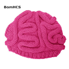 Load image into Gallery viewer, BomHCS Funny Cool Winter Personality Horrible Brain Wool Hat Warm Handmade Men&#39;s Women&#39;s Beanie Caps Gifts